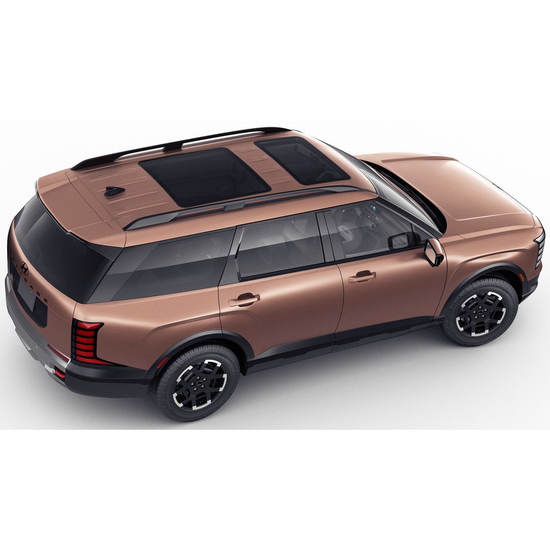 Hyundai Palisade XRT-Pro 2026 3D Model – Detailed SUV Asset, FBX, OBJ, Blender - View 14