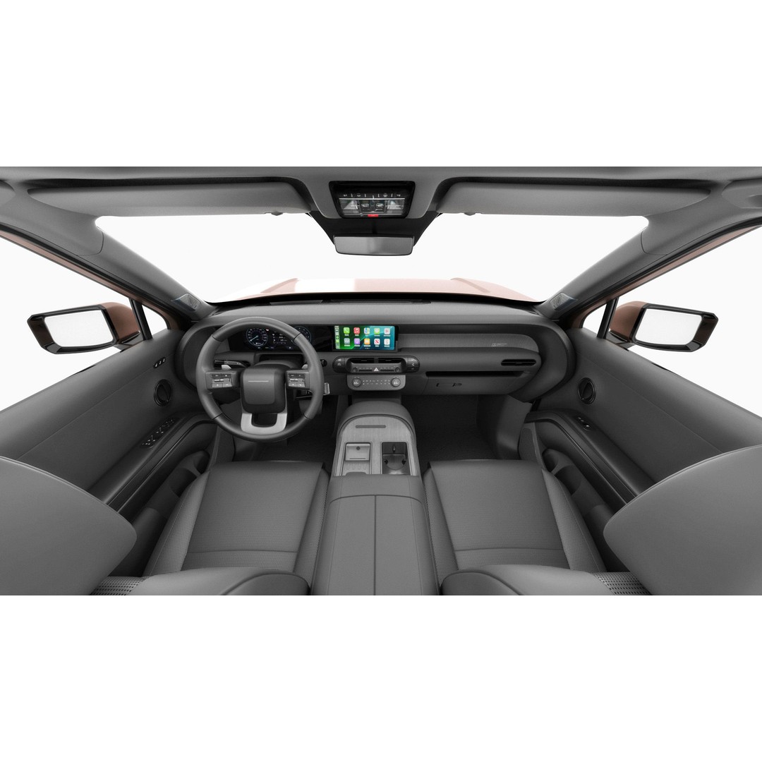 Hyundai Palisade XRT-Pro 2026 3D Model – Detailed SUV Asset, FBX, OBJ, Blender - View 24