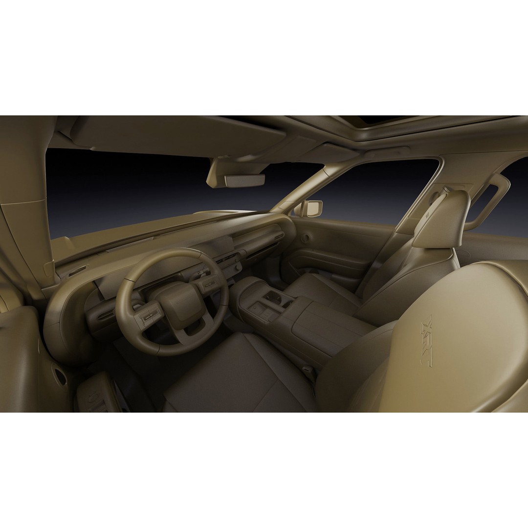 Hyundai Palisade XRT-Pro 2026 3D Model – Detailed SUV Asset, FBX, OBJ, Blender - View 34