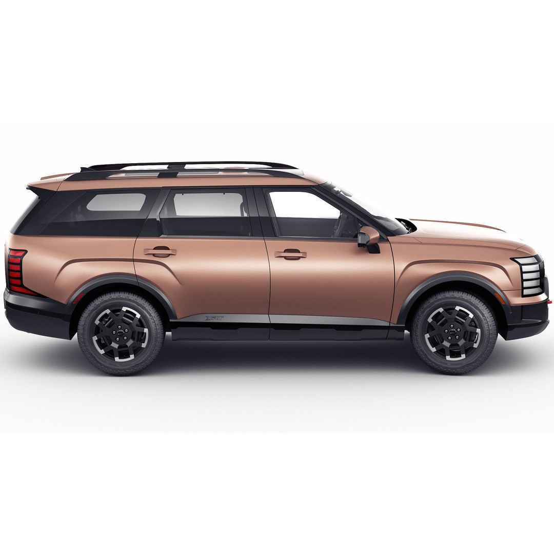 Hyundai Palisade XRT-Pro 2026 3D Model – Detailed SUV Asset, FBX, OBJ, Blender - View 8