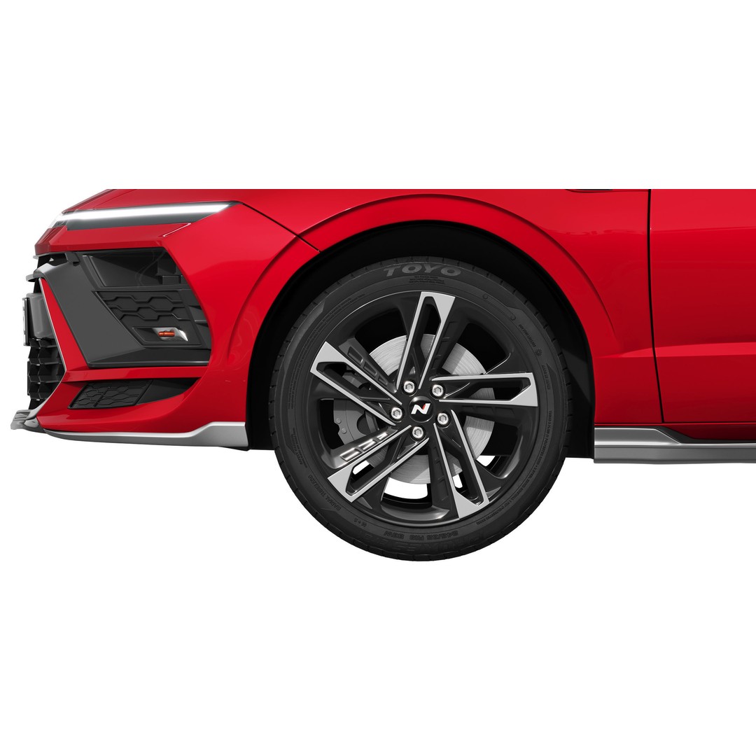 Hyundai Sonata N-Line 2024 3D Model – Detailed Sedan for Advertising, FBX - View 12