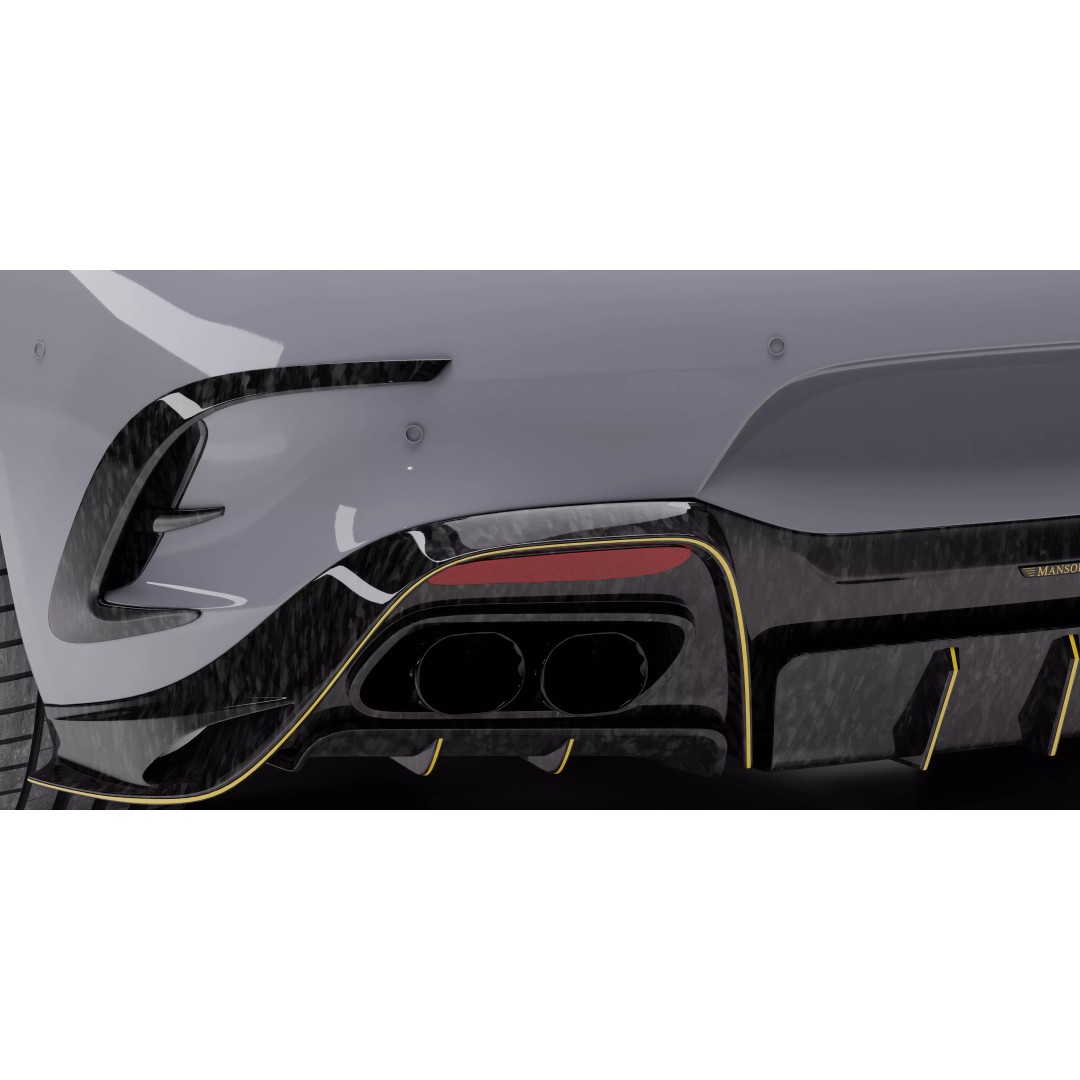 2024 Mercedes-Benz SL63 AMG Mansory 3D Model – High Poly PBR Asset for Blender - View 11