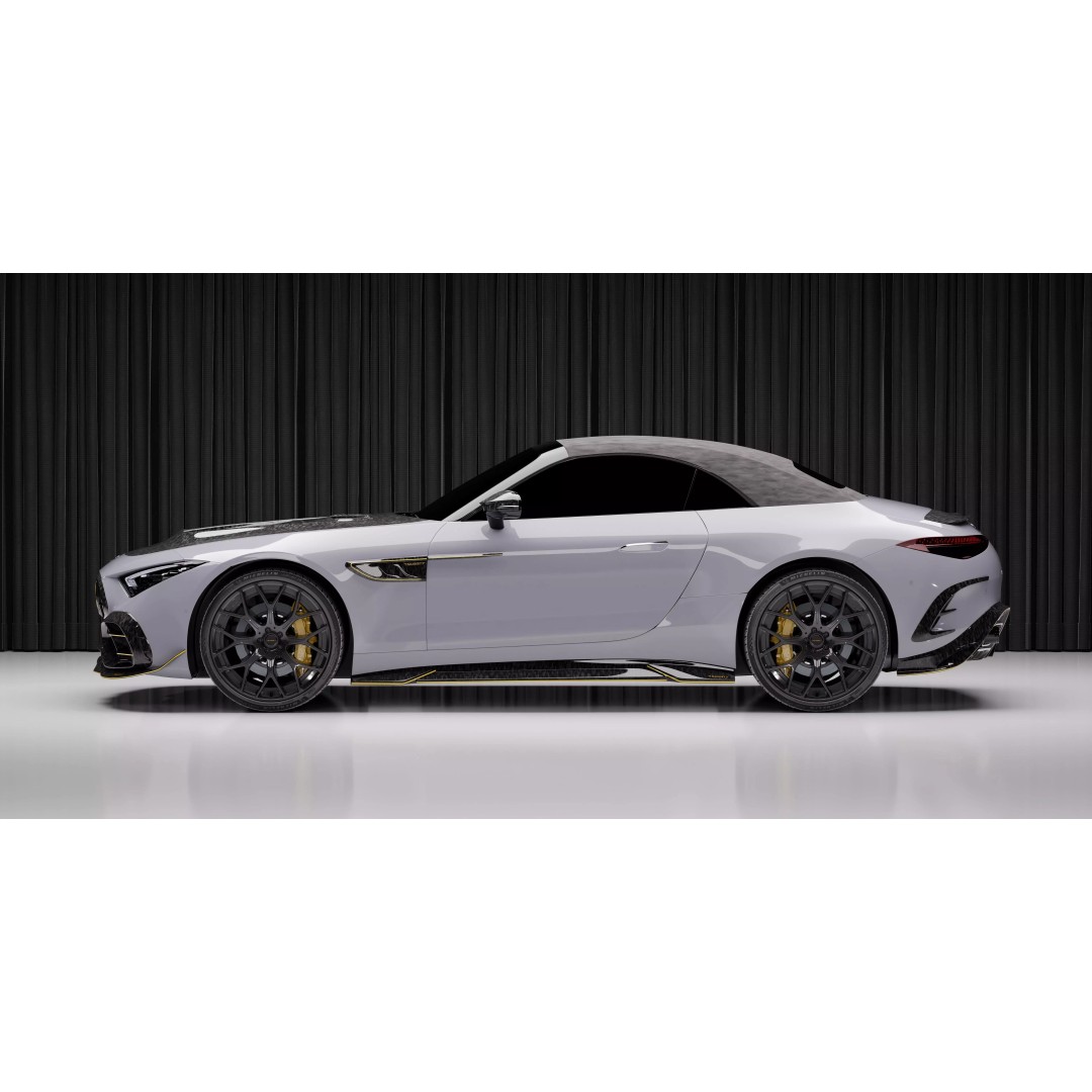 2024 Mercedes-Benz SL63 AMG Mansory 3D Model – High Poly PBR Asset for Blender - View 3