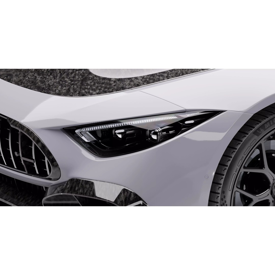 2024 Mercedes-Benz SL63 AMG Mansory 3D Model – High Poly PBR Asset for Blender - View 9