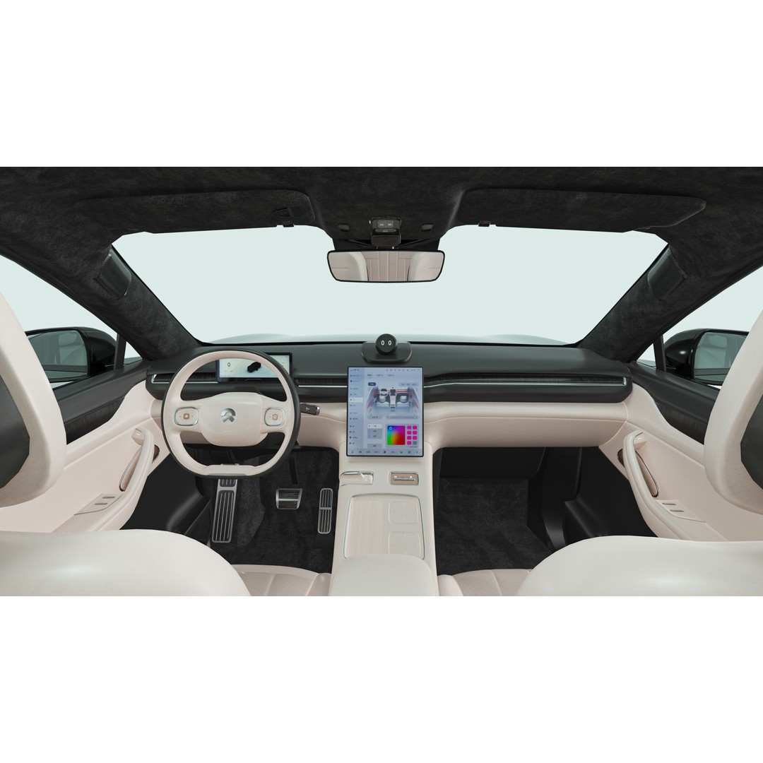 2024 NIO EL8 ES8 3D Model – High Poly SUV with Interior, FBX, Blender - View 12