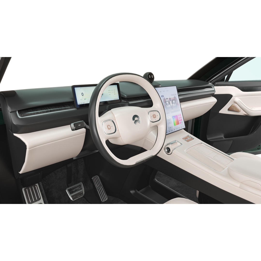 2024 NIO EL8 ES8 3D Model – High Poly SUV with Interior, FBX, Blender - View 13