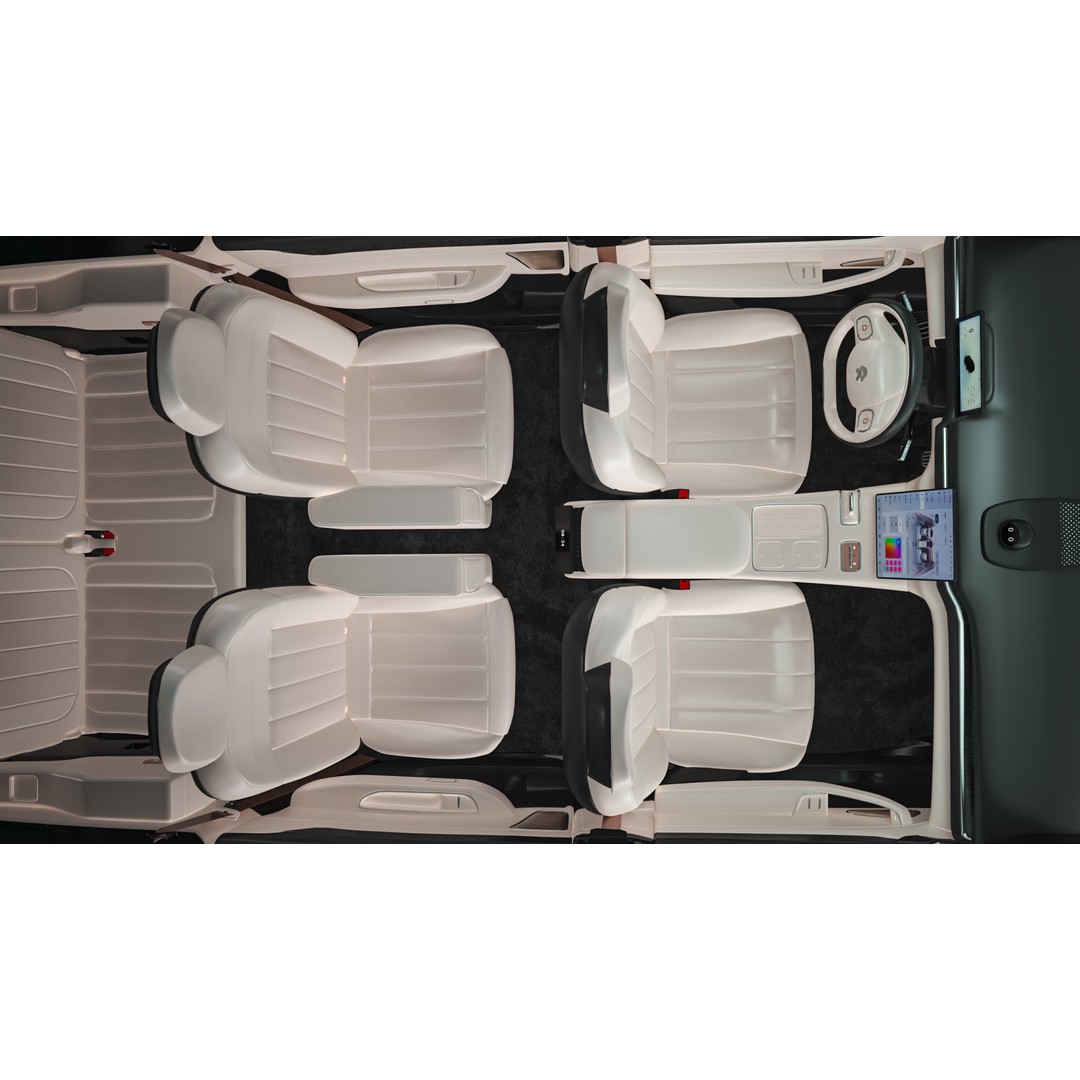 2024 NIO EL8 ES8 3D Model – High Poly SUV with Interior, FBX, Blender - View 16