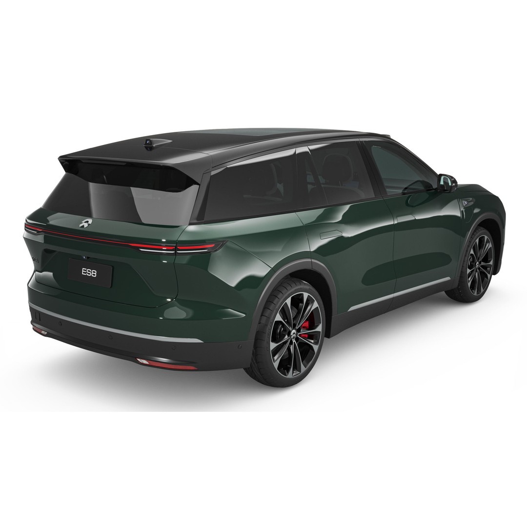 2024 NIO EL8 ES8 3D Model – High Poly SUV with Interior, FBX, Blender - View 3
