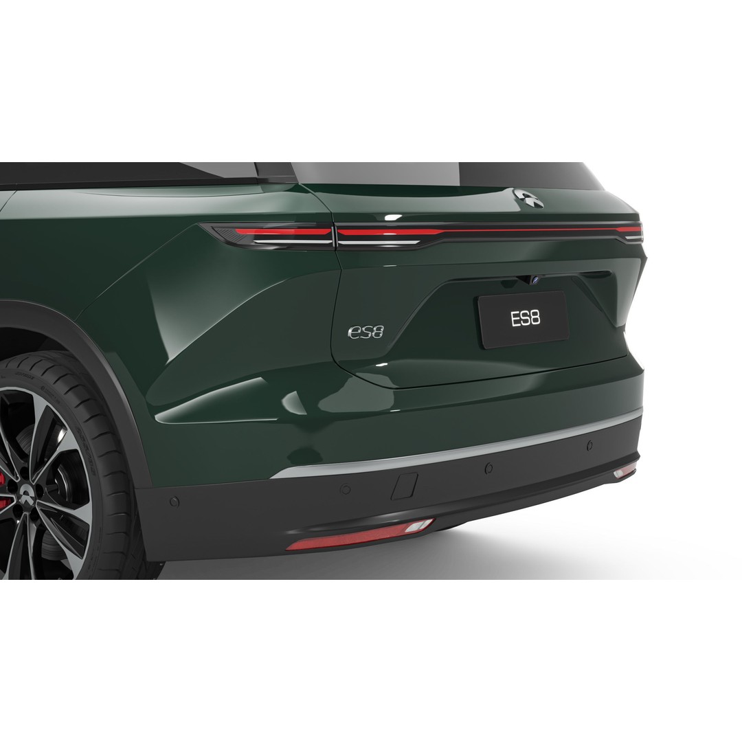 2024 NIO EL8 ES8 3D Model – High Poly SUV with Interior, FBX, Blender - View 5