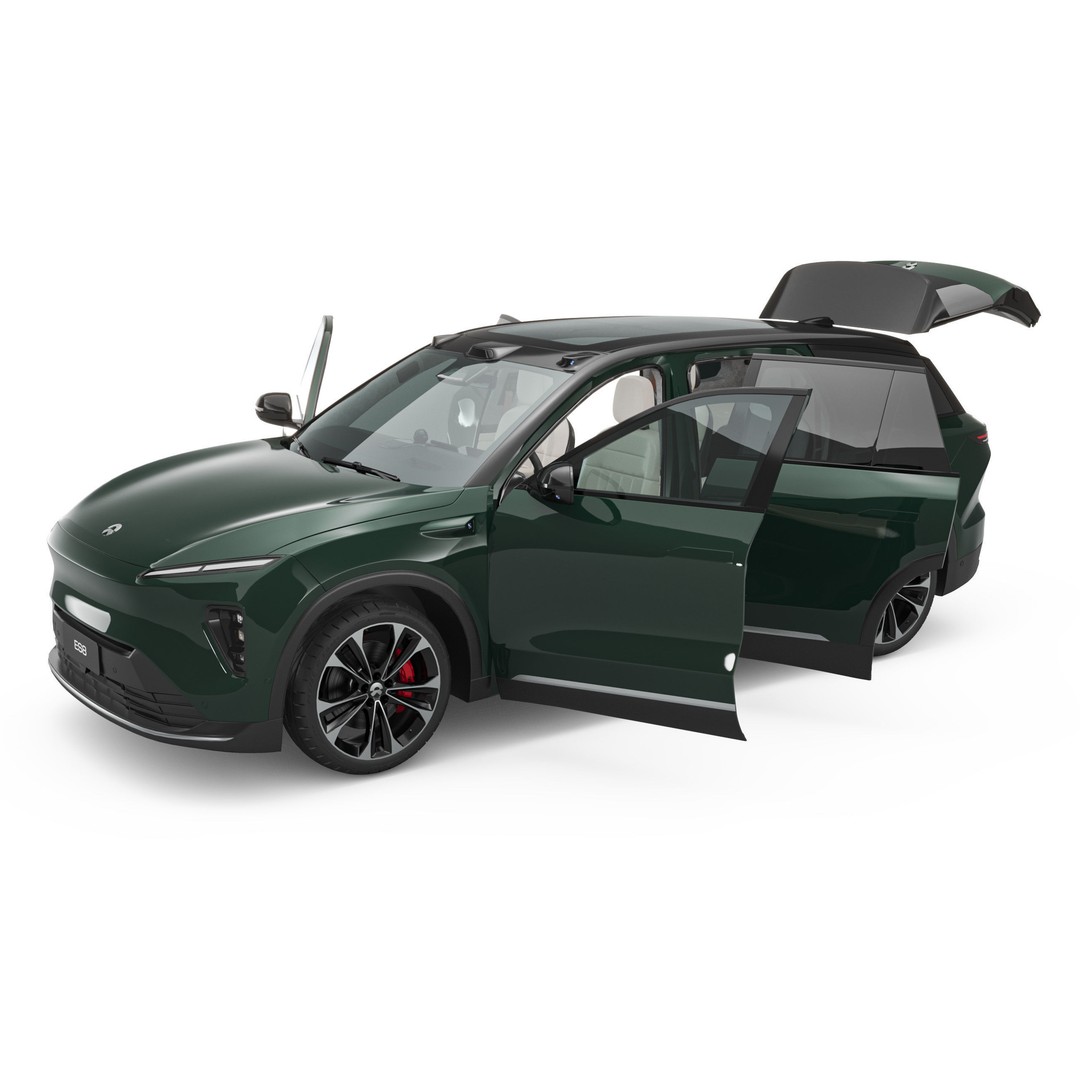 2024 NIO EL8 ES8 3D Model – High Poly SUV with Interior, FBX, Blender - View 9
