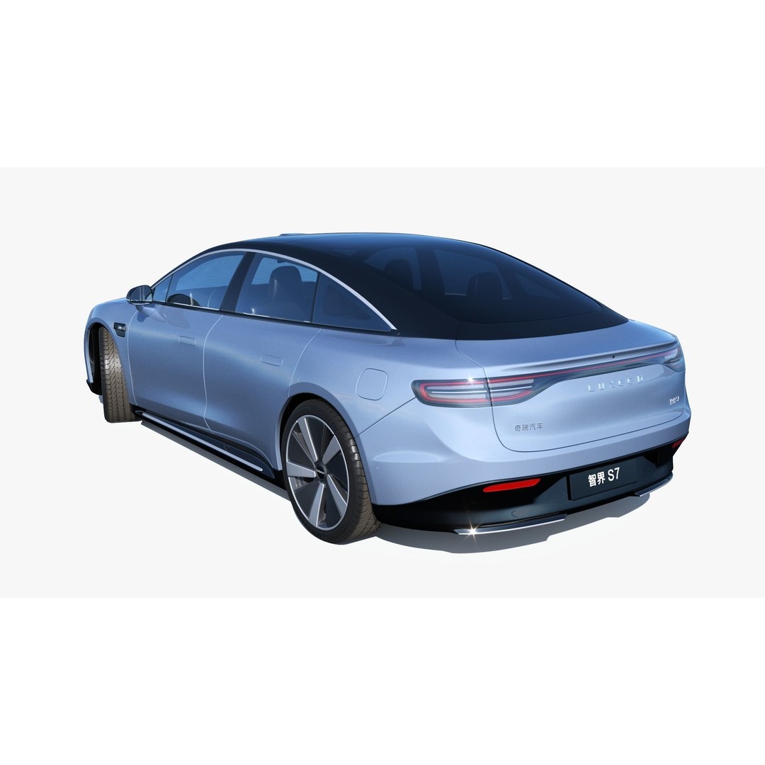 2024 Luxeed S7 3D Model – Smart Coupe with PBR Textures, FBX, OBJ - View 10