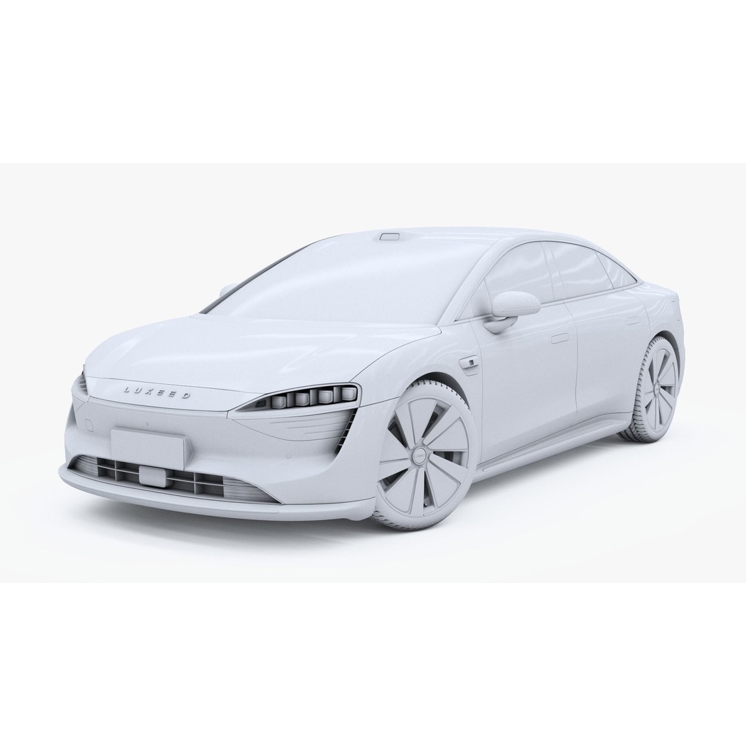 2024 Luxeed S7 3D Model – Smart Coupe with PBR Textures, FBX, OBJ - View 13