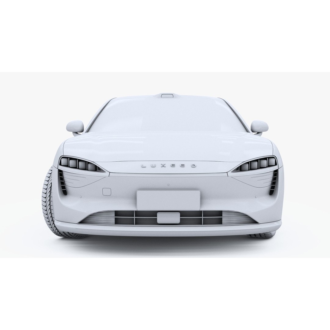 2024 Luxeed S7 3D Model – Smart Coupe with PBR Textures, FBX, OBJ - View 14