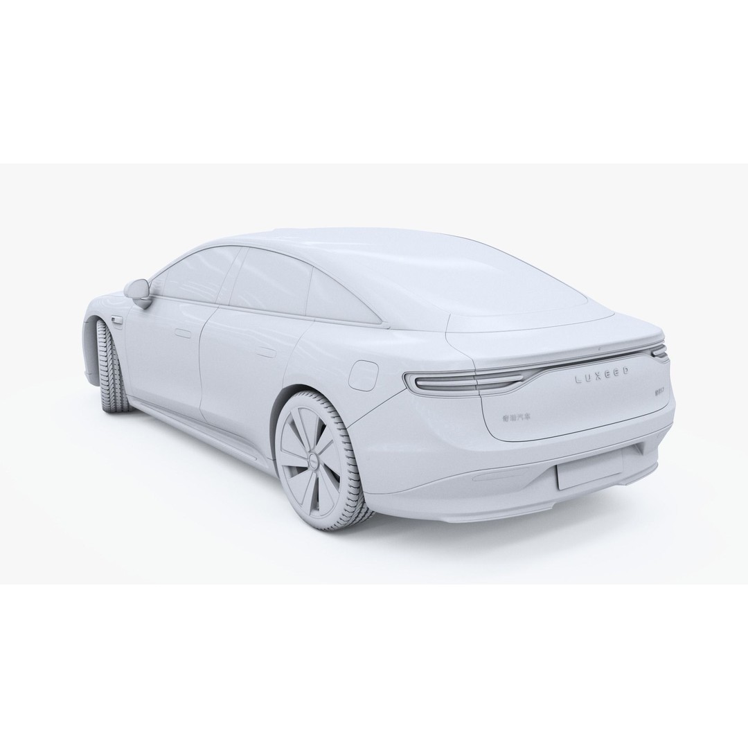 2024 Luxeed S7 3D Model – Smart Coupe with PBR Textures, FBX, OBJ - View 16