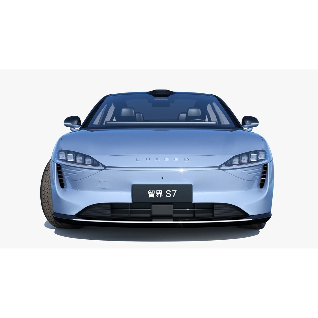 2024 Luxeed S7 3D Model – Smart Coupe with PBR Textures, FBX, OBJ - View 4