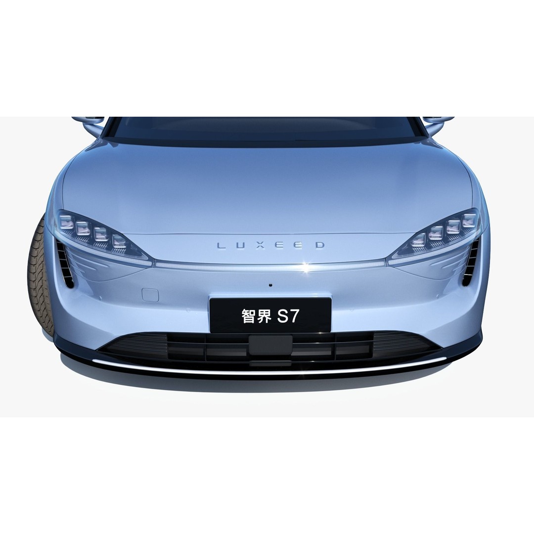 2024 Luxeed S7 3D Model – Smart Coupe with PBR Textures, FBX, OBJ - View 5