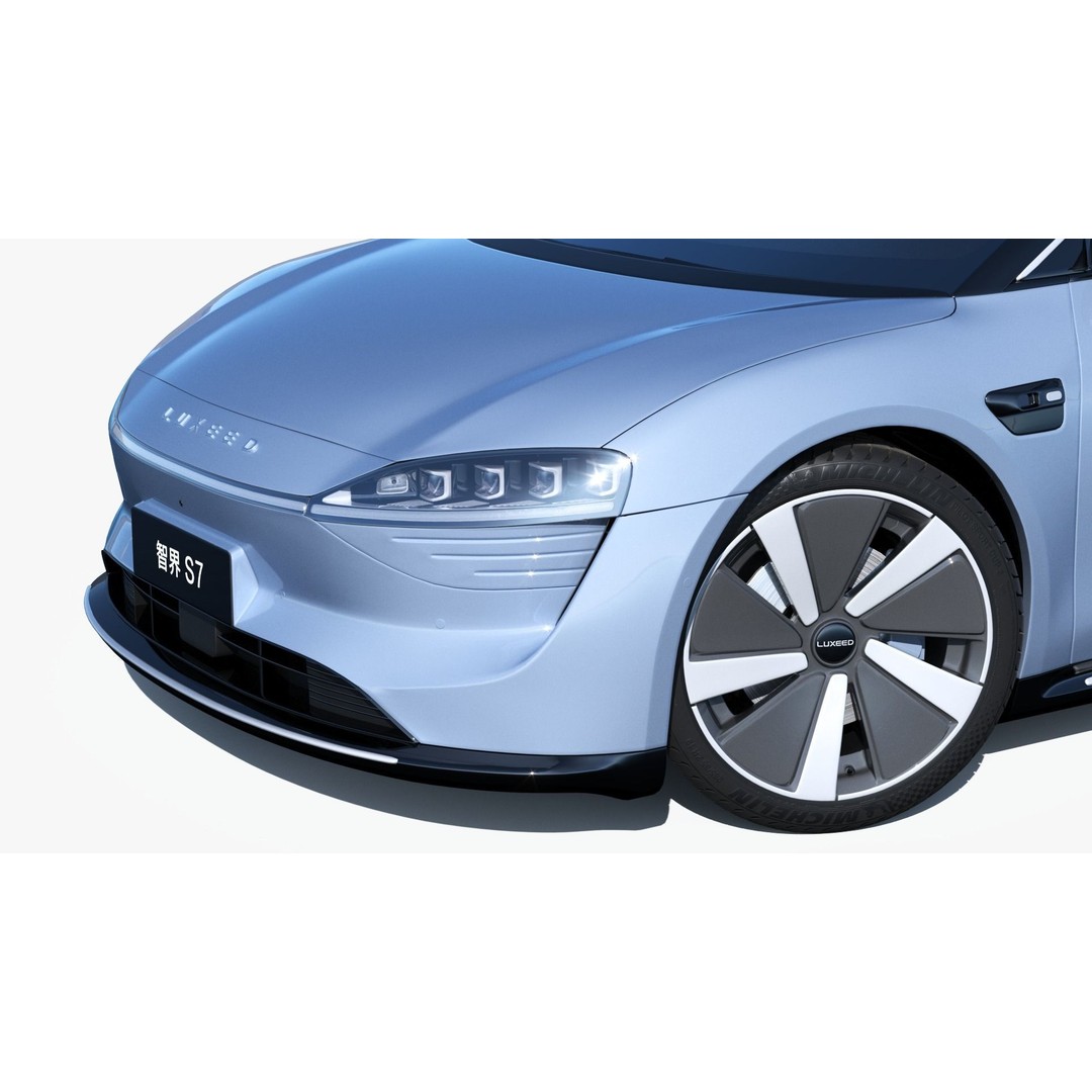 2024 Luxeed S7 3D Model – Smart Coupe with PBR Textures, FBX, OBJ - View 6