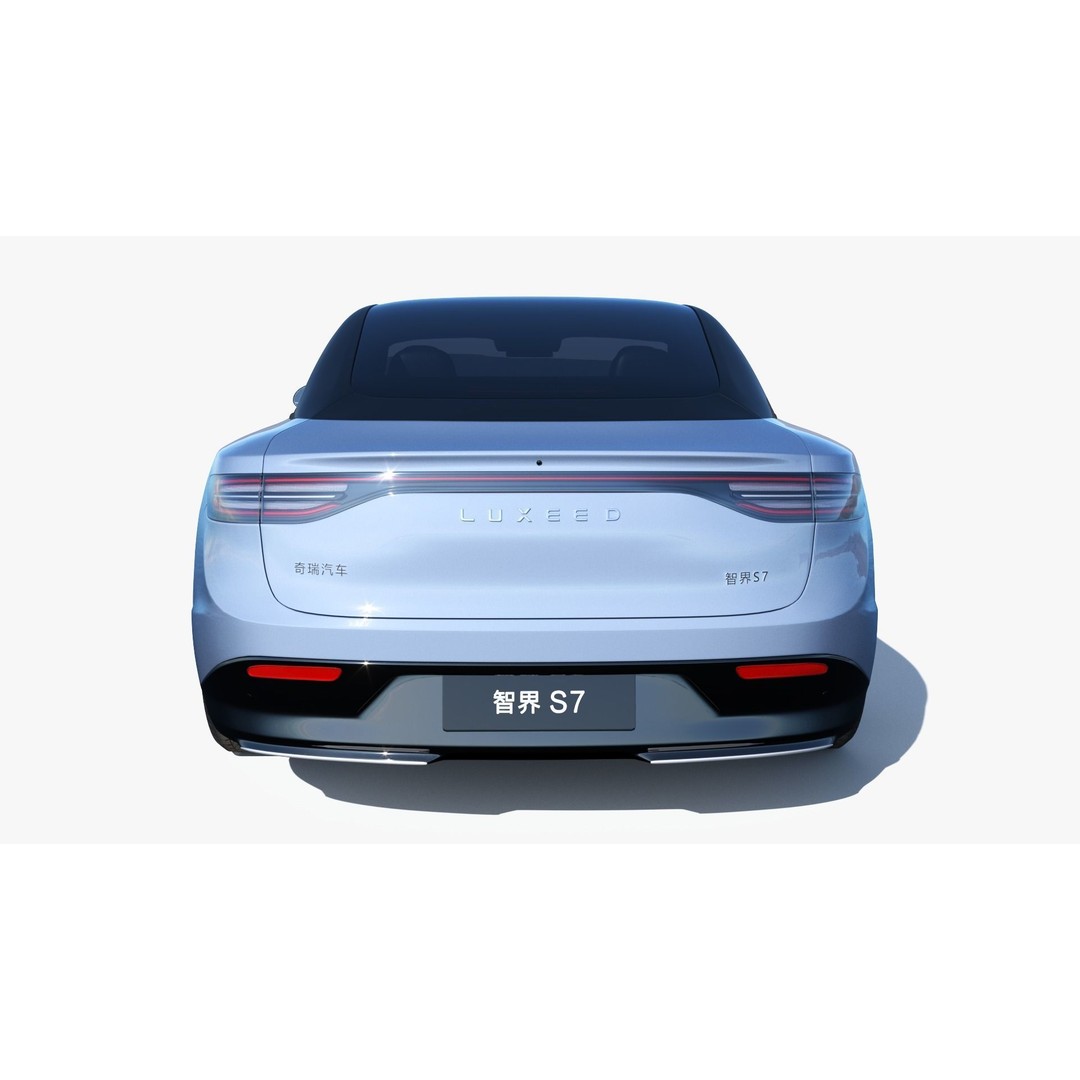 2024 Luxeed S7 3D Model – Smart Coupe with PBR Textures, FBX, OBJ - View 9