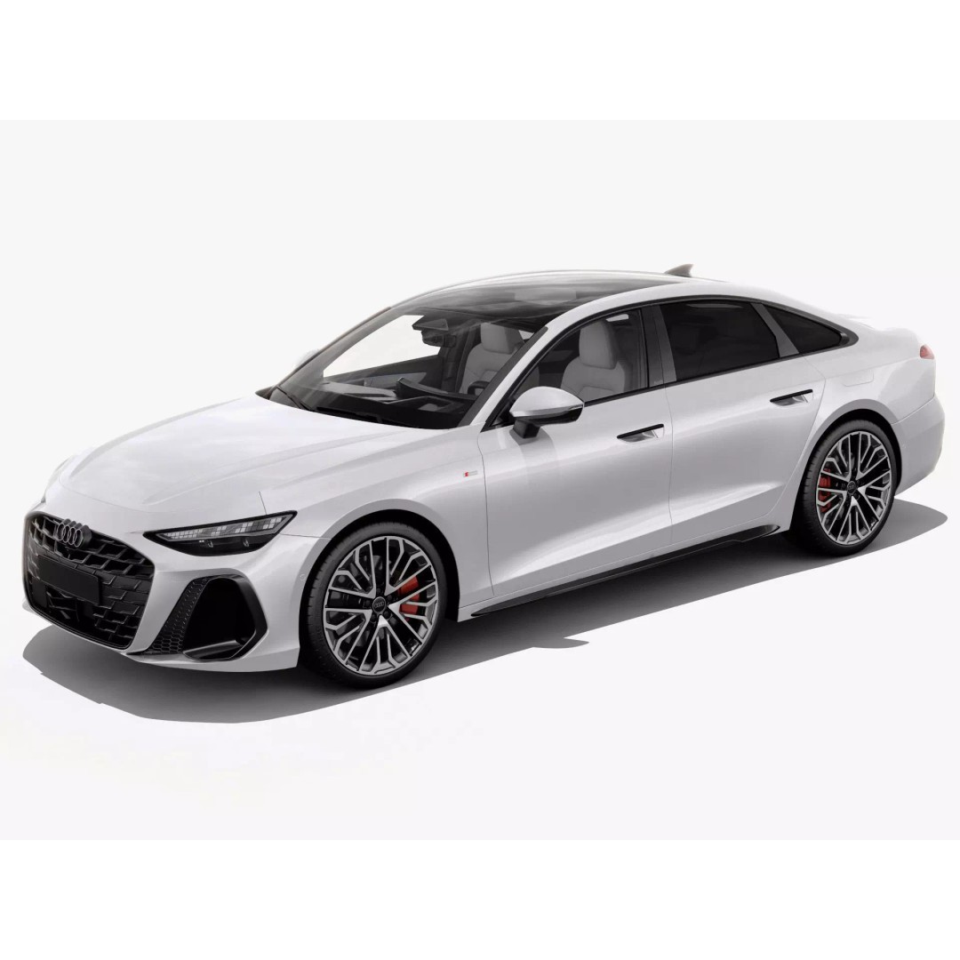 Audi A6 Sedan 2026 3D Model – High Poly Game-Ready Asset, FBX, OBJ - View 2