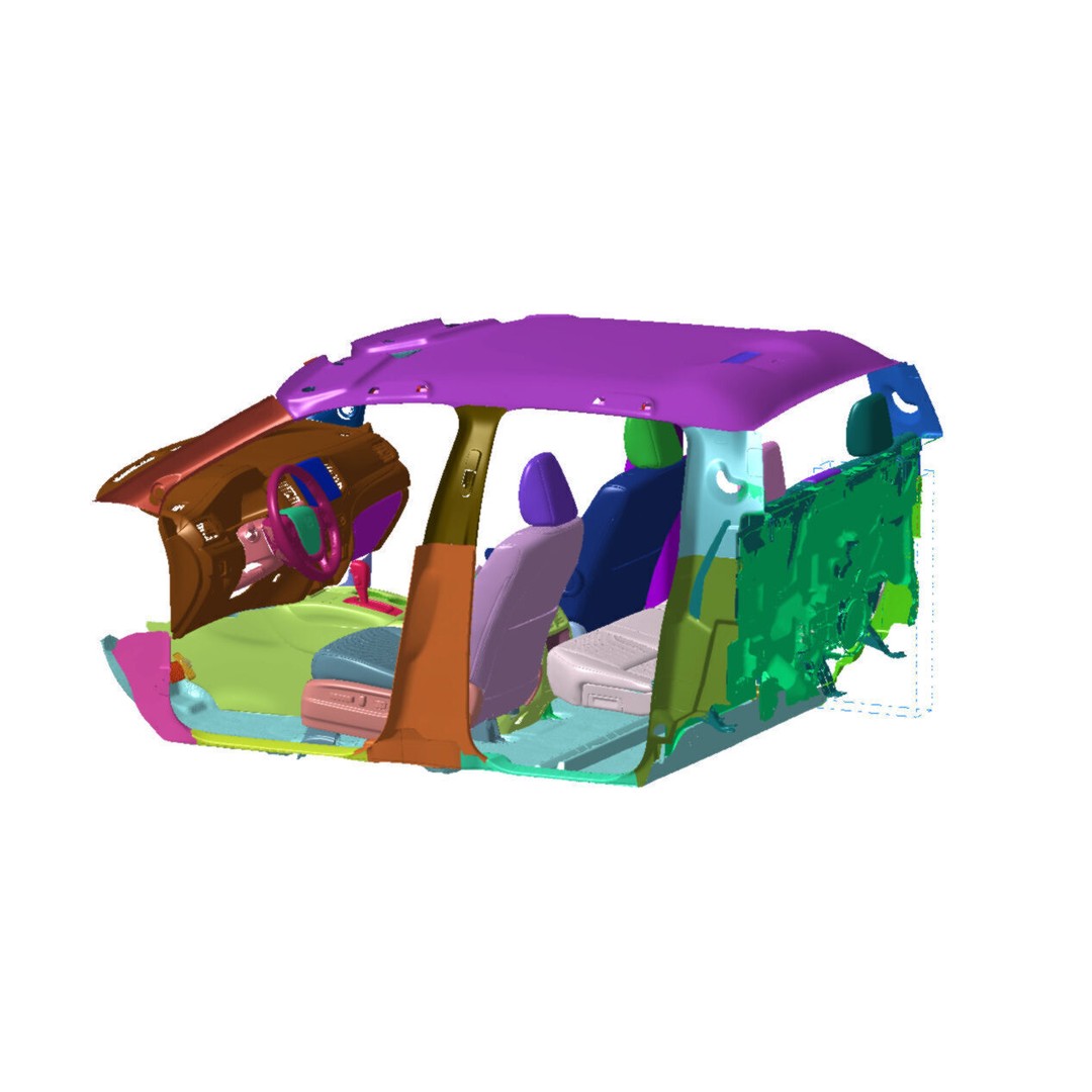 Honda Ridgeline 2017 3D Model – High Detail Scanned Vehicle, STL - View 6