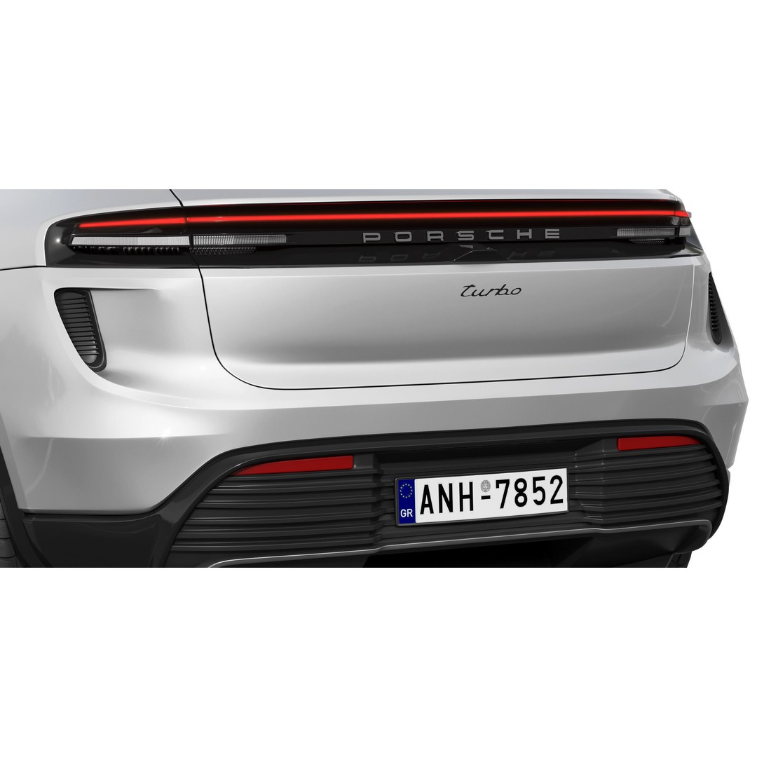 Porsche Macan Turbo Electric 3D Model – High Poly Game Asset, FBX, OBJ - View 13