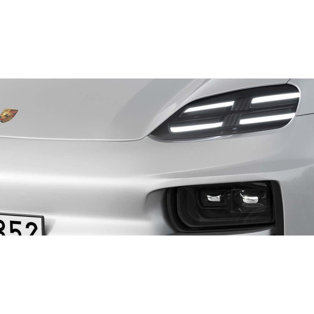 Porsche Macan Turbo Electric 3D Model – High Poly Game Asset, FBX, OBJ - View 14