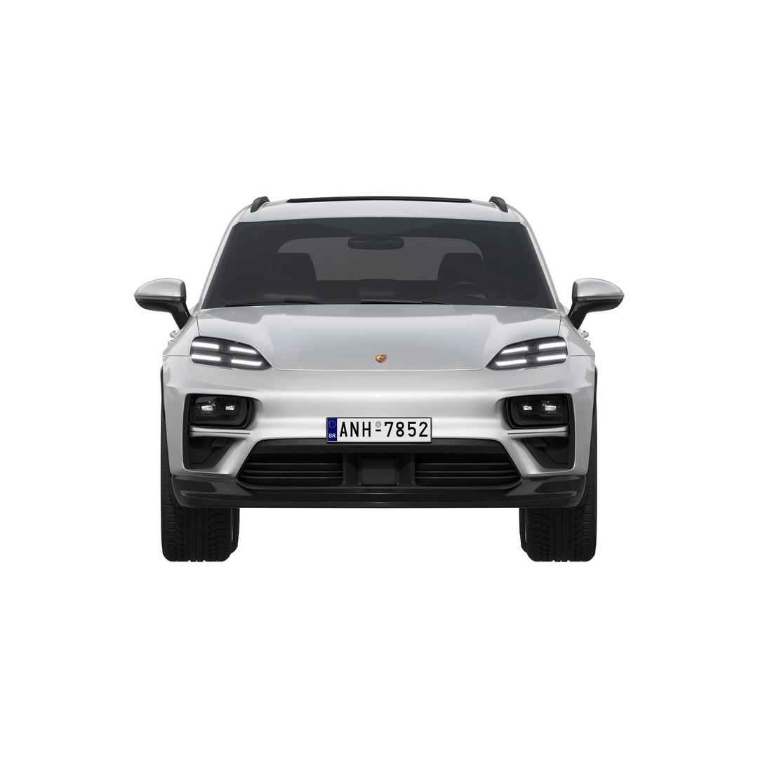 Porsche Macan Turbo Electric 3D Model – High Poly Game Asset, FBX, OBJ - View 8