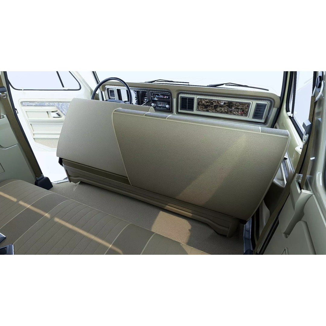 1978 F-350 SuperCab 3D Model – High Poly Truck with Bed Cap, Blender, OBJ - View 28