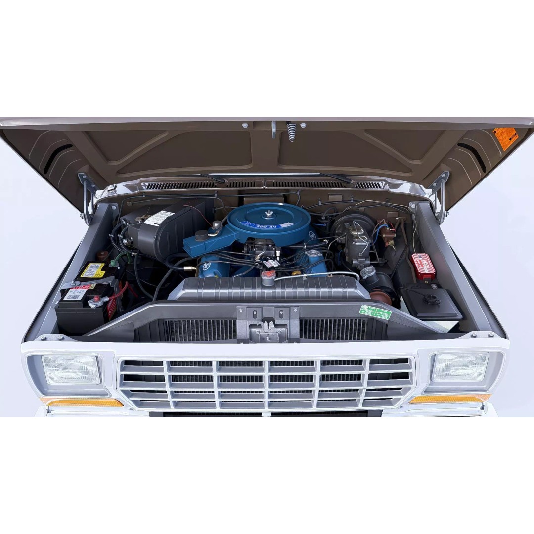 1978 F-350 SuperCab 3D Model – High Poly Truck with Bed Cap, Blender, OBJ - View 32