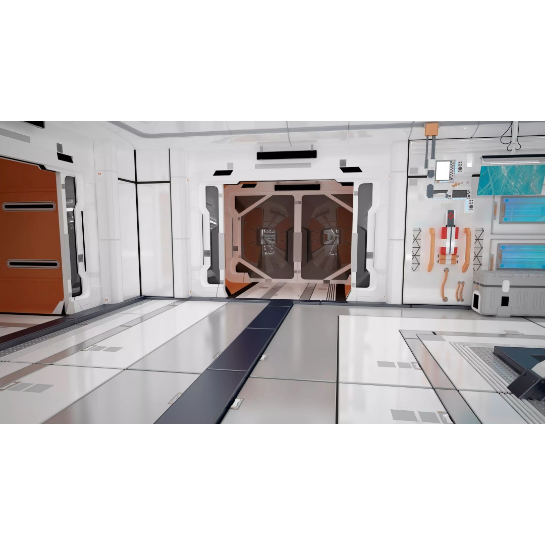 Car Factory 3D Model – Modern Automobile Production Workshop, FBX - View 4