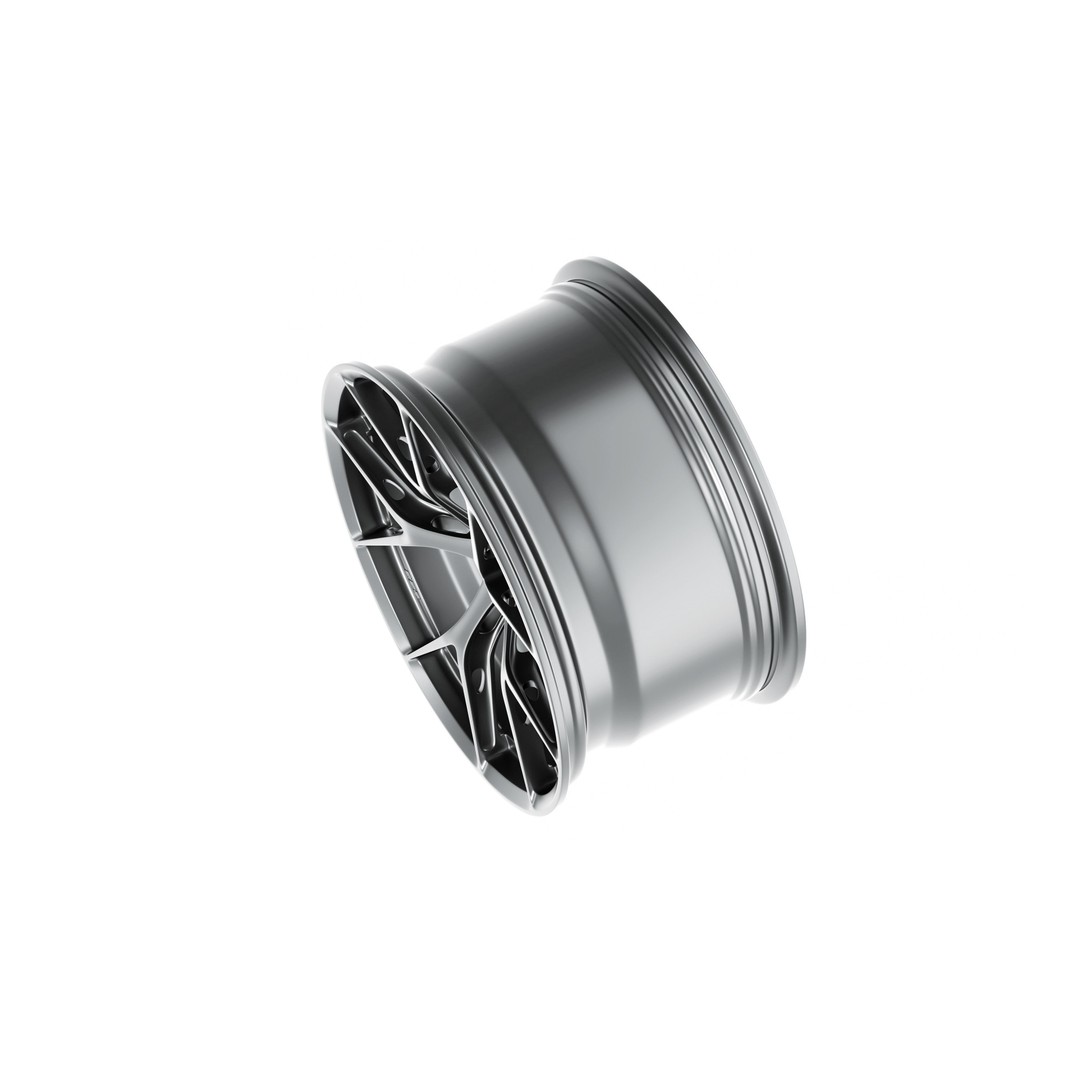 BBS FIR Low-Poly 3D Model – Vehicle Wheel Asset, FBX, OBJ - View 8