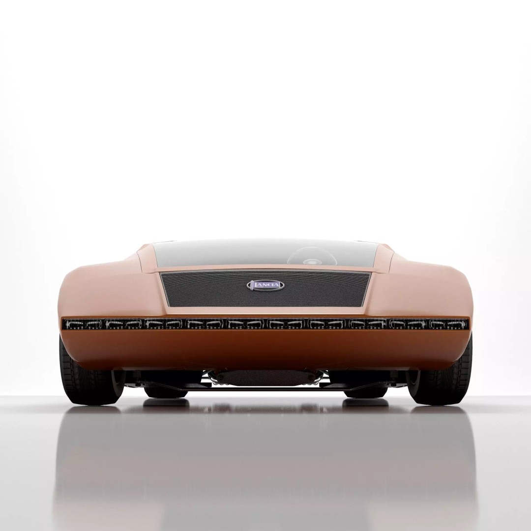 Lancia Stratos Zero 3D Model – High Detail Concept Car, FBX, OBJ - View 15