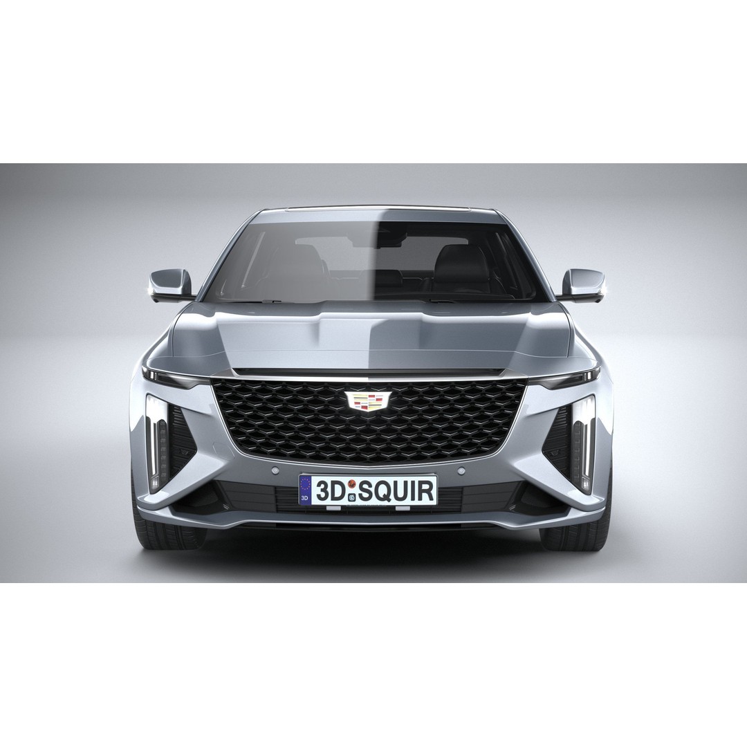 Cadillac CT6 3D Model – High Poly Luxury Sedan, FBX, OBJ - View 15