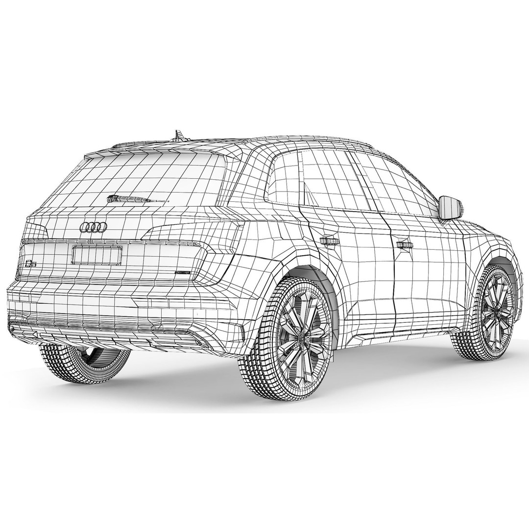 Audi Q5 3D Model – Advanced SUV with PBR Textures, FBX, OBJ