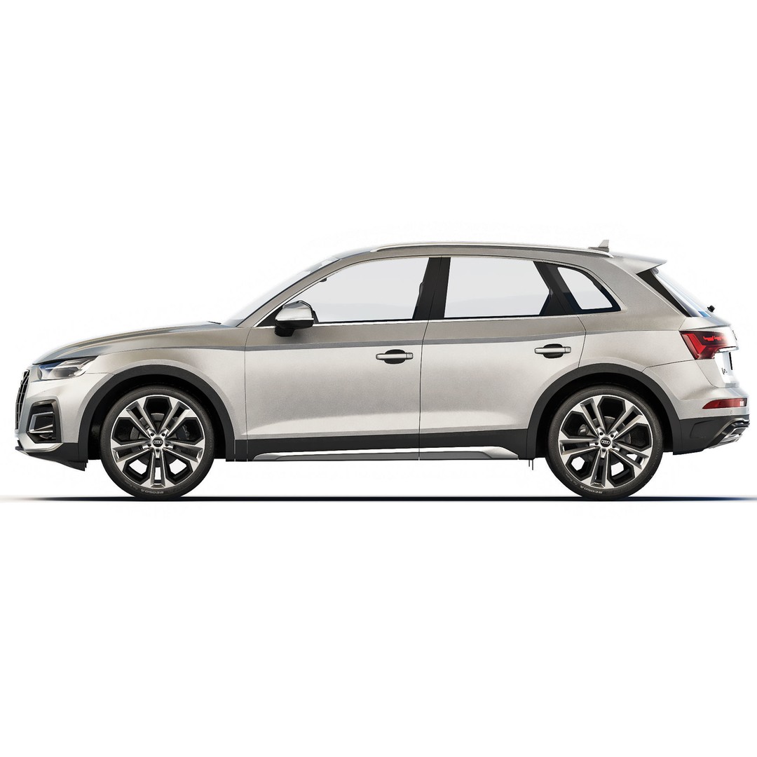 Audi Q5 3D Model – Advanced SUV with PBR Textures, FBX, OBJ - View 3