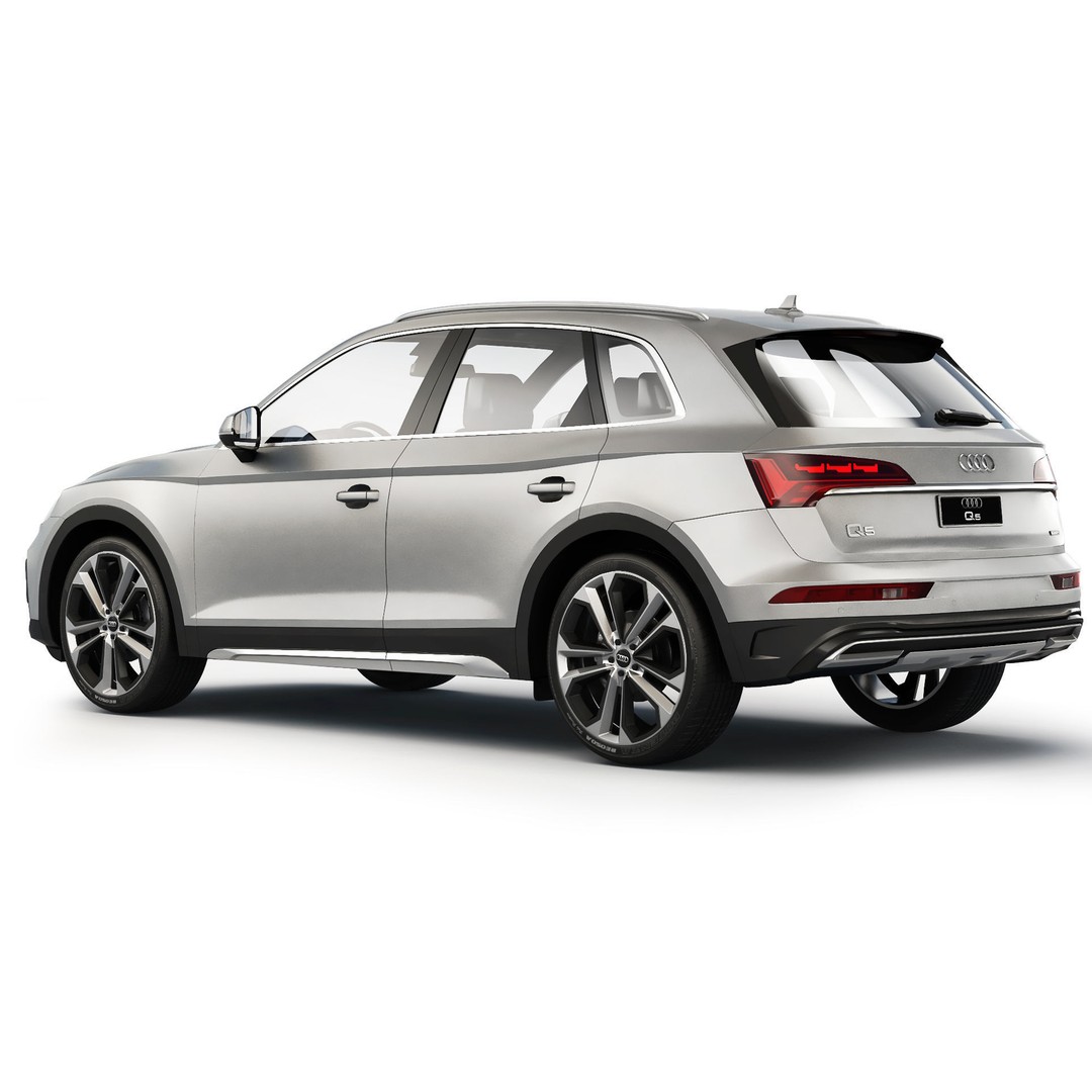 Audi Q5 3D Model – Advanced SUV with PBR Textures, FBX, OBJ - View 4