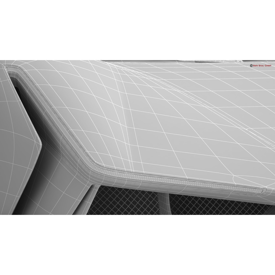 Future EV Supercar 3D Model – High Poly, Animated, PBR Textures, FBX - View 26