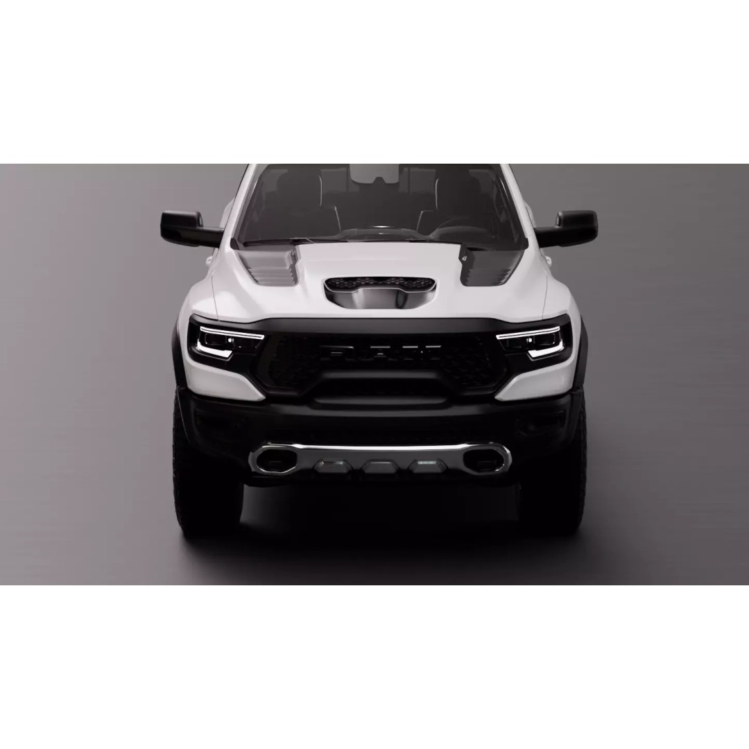 Dodge Ram TRX 3D Model – High-Fidelity Game Asset, FBX - View 18