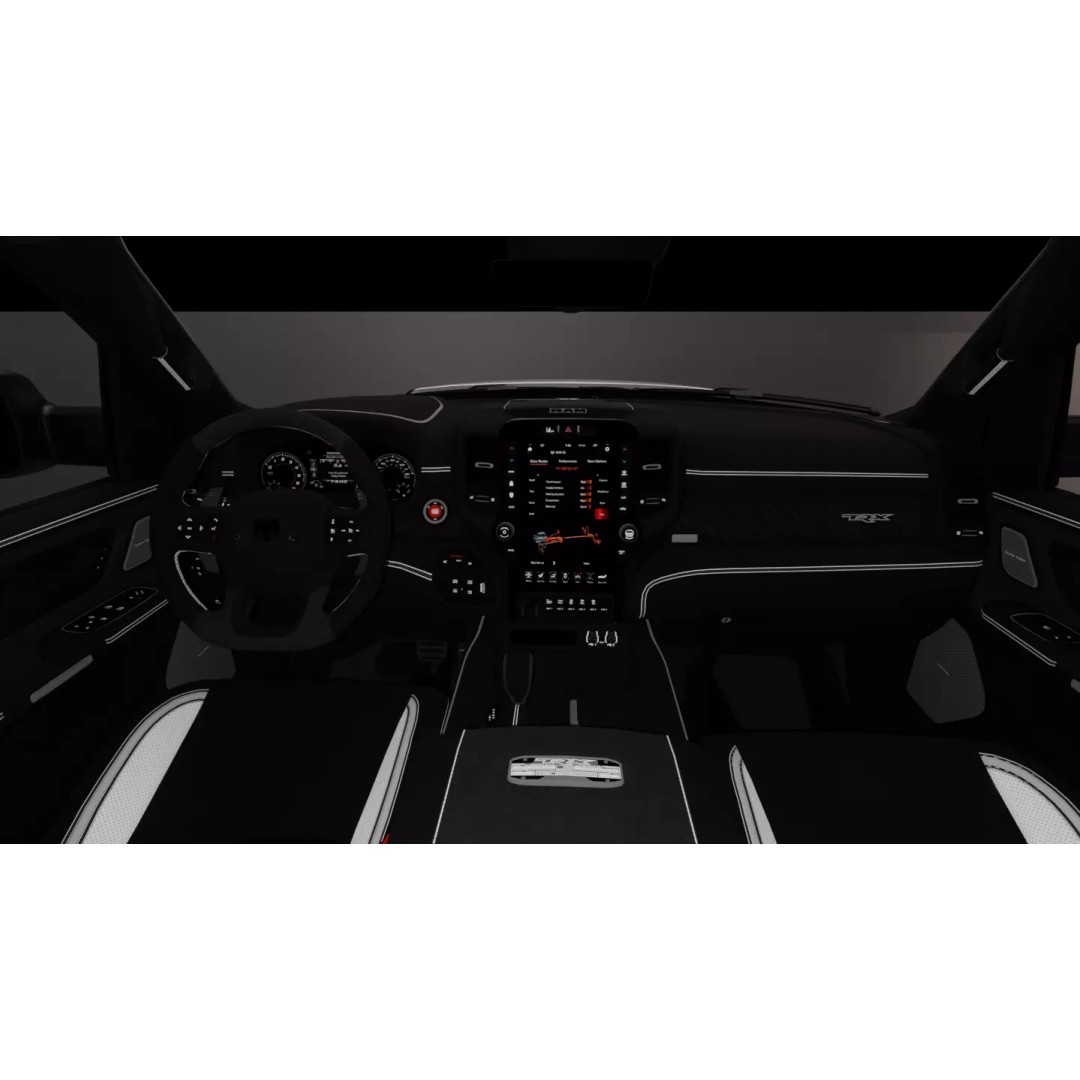 Dodge Ram TRX 3D Model – High-Fidelity Game Asset, FBX - View 28