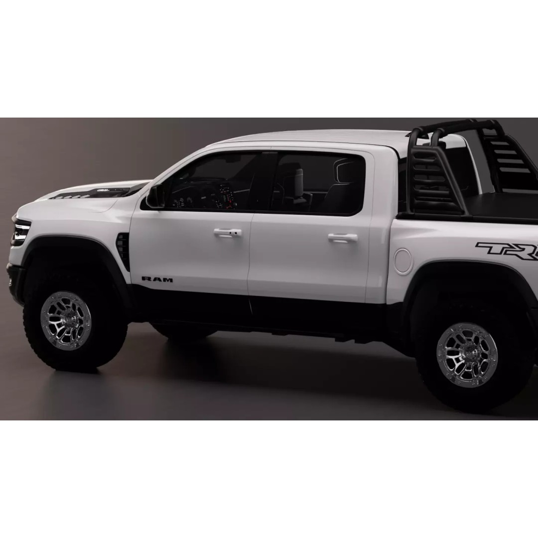 Dodge Ram TRX 3D Model – High-Fidelity Game Asset, FBX - View 35