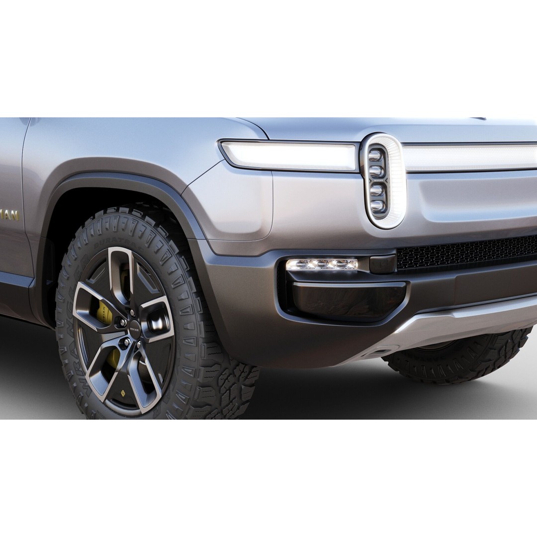 R1T Electric Pick-up 3D Model – High Poly Game Asset, FBX & OBJ - View 10