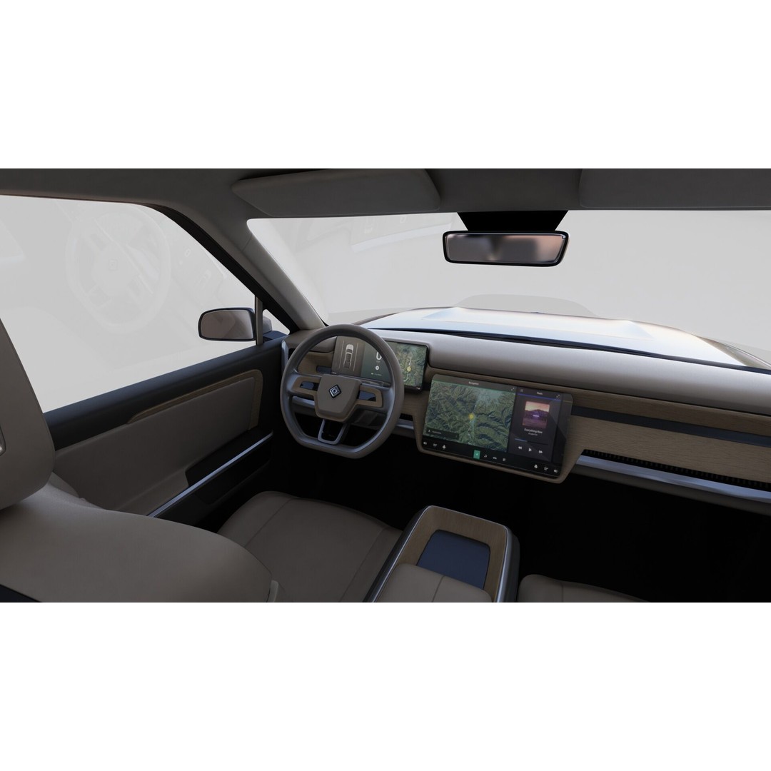 R1T Electric Pick-up 3D Model – High Poly Game Asset, FBX & OBJ - View 13