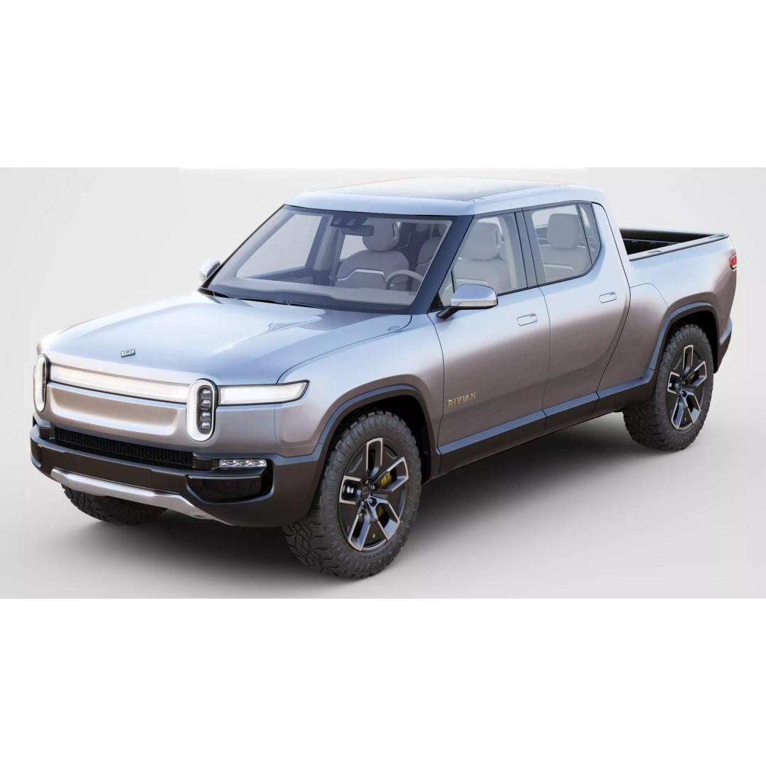 R1T Electric Pick-up 3D Model – High Poly Game Asset, FBX & OBJ - View 2