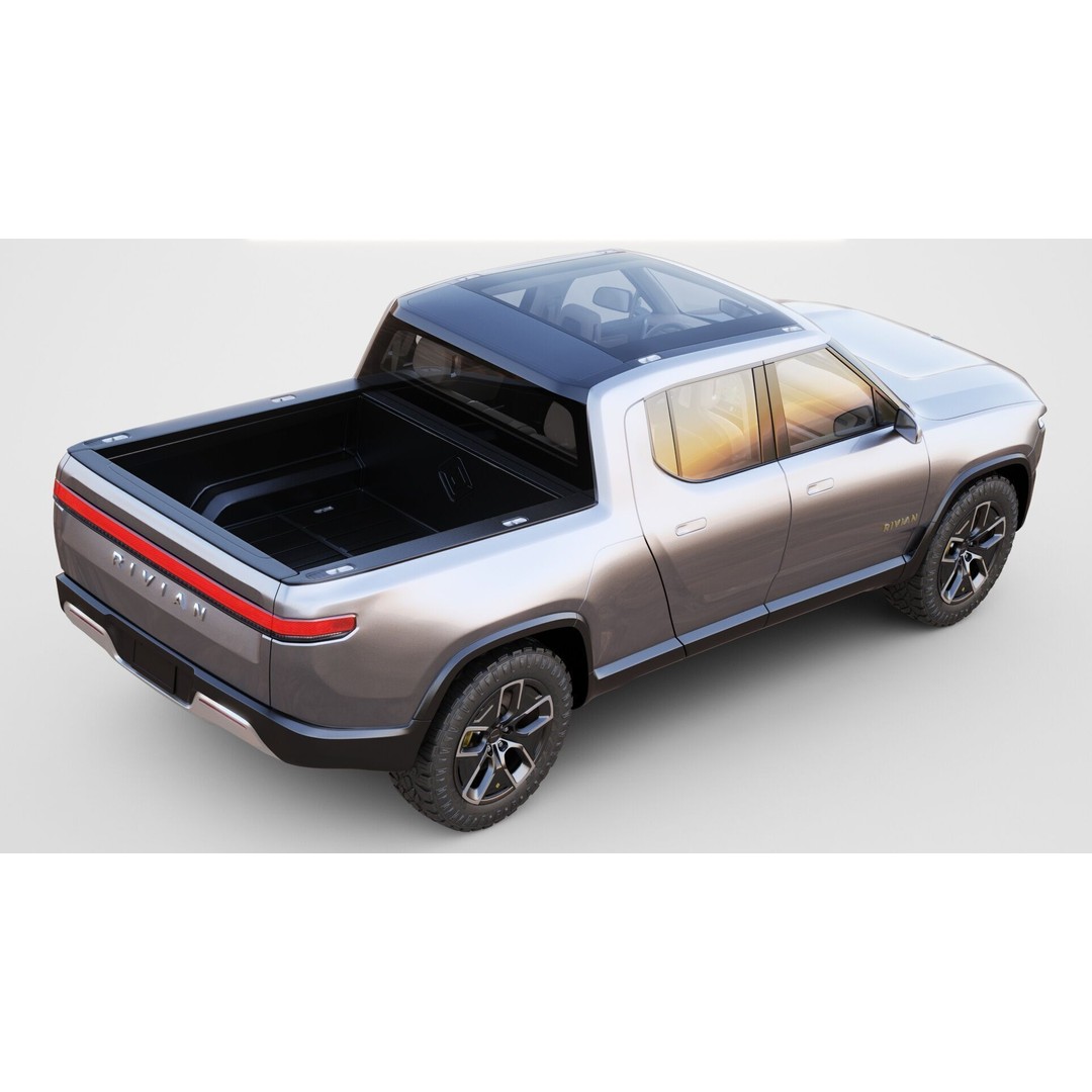 R1T Electric Pick-up 3D Model – High Poly Game Asset, FBX & OBJ - View 6