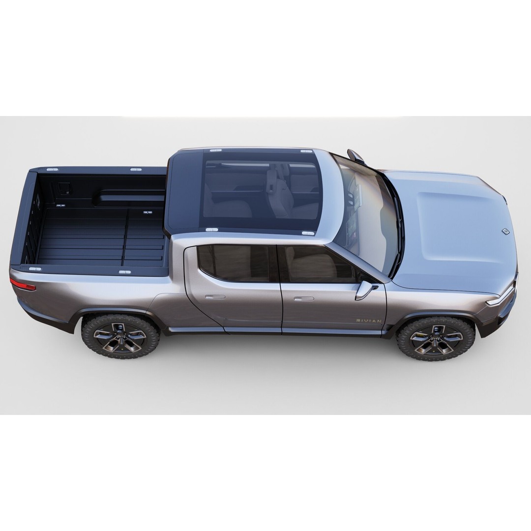 R1T Electric Pick-up 3D Model – High Poly Game Asset, FBX & OBJ - View 7