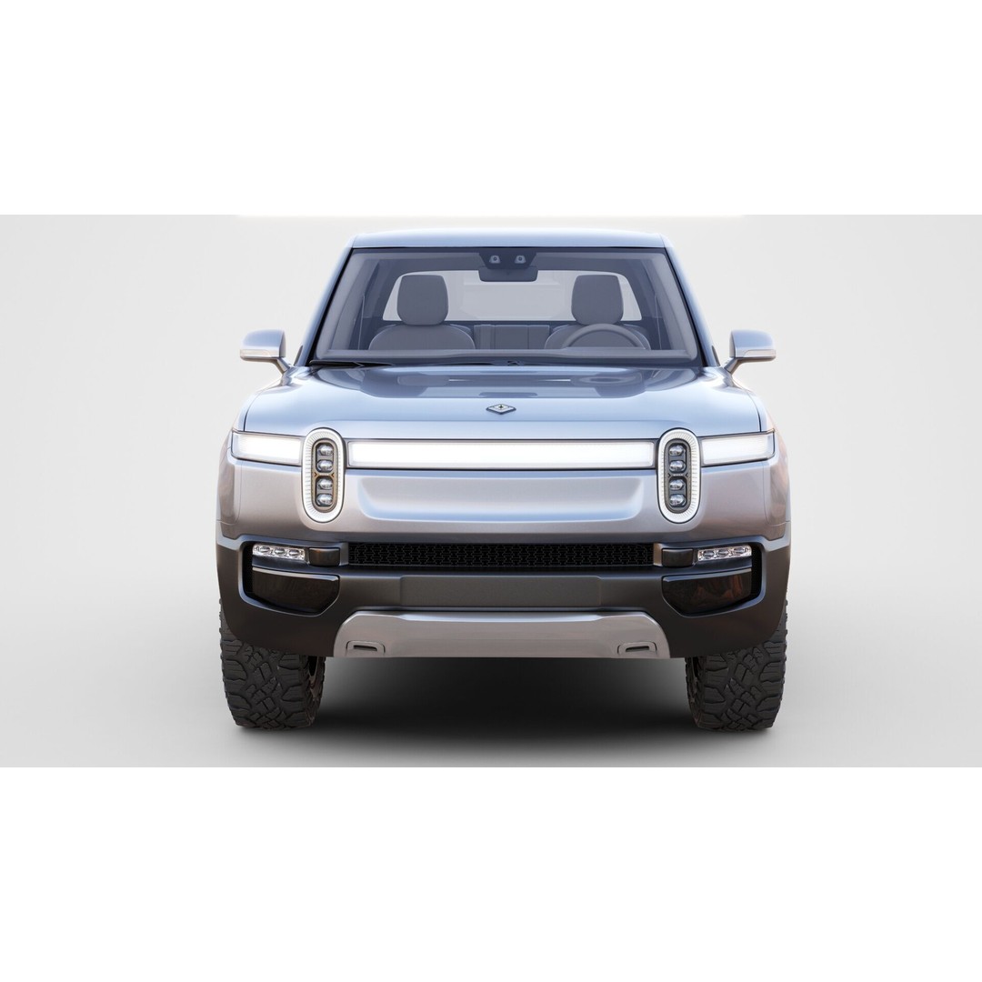 R1T Electric Pick-up 3D Model – High Poly Game Asset, FBX & OBJ - View 9