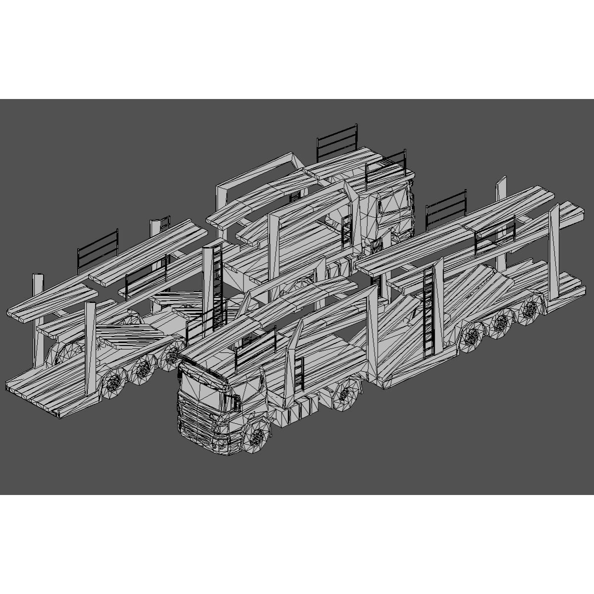 Vehicle Pack - Low-Poly Game-Ready 3D Model