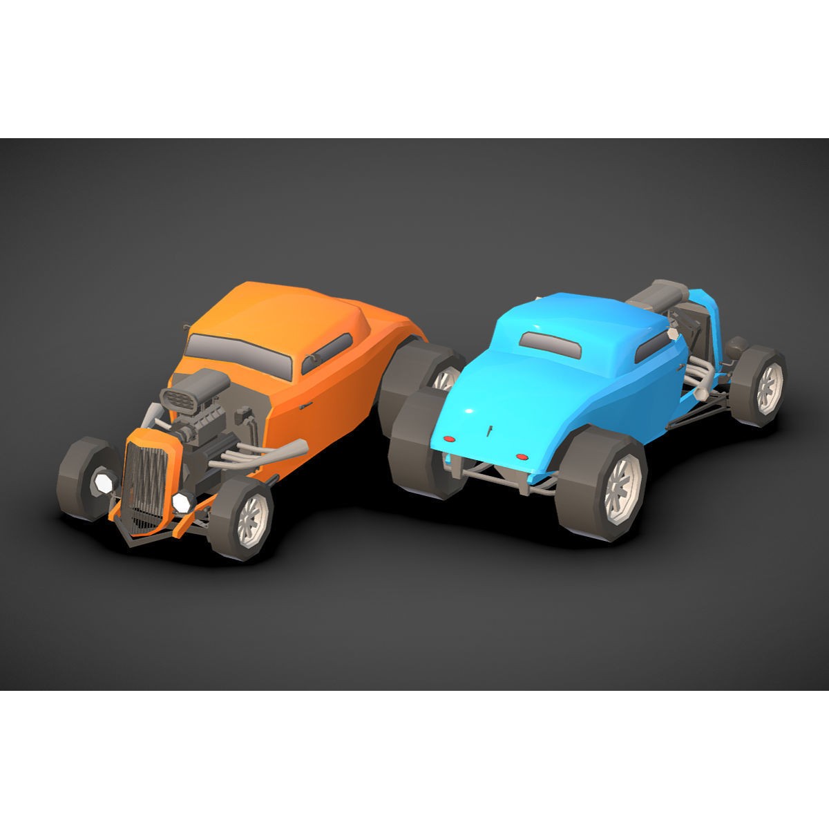 Vehicle Pack - Low-Poly Game-Ready 3D Model - View 15