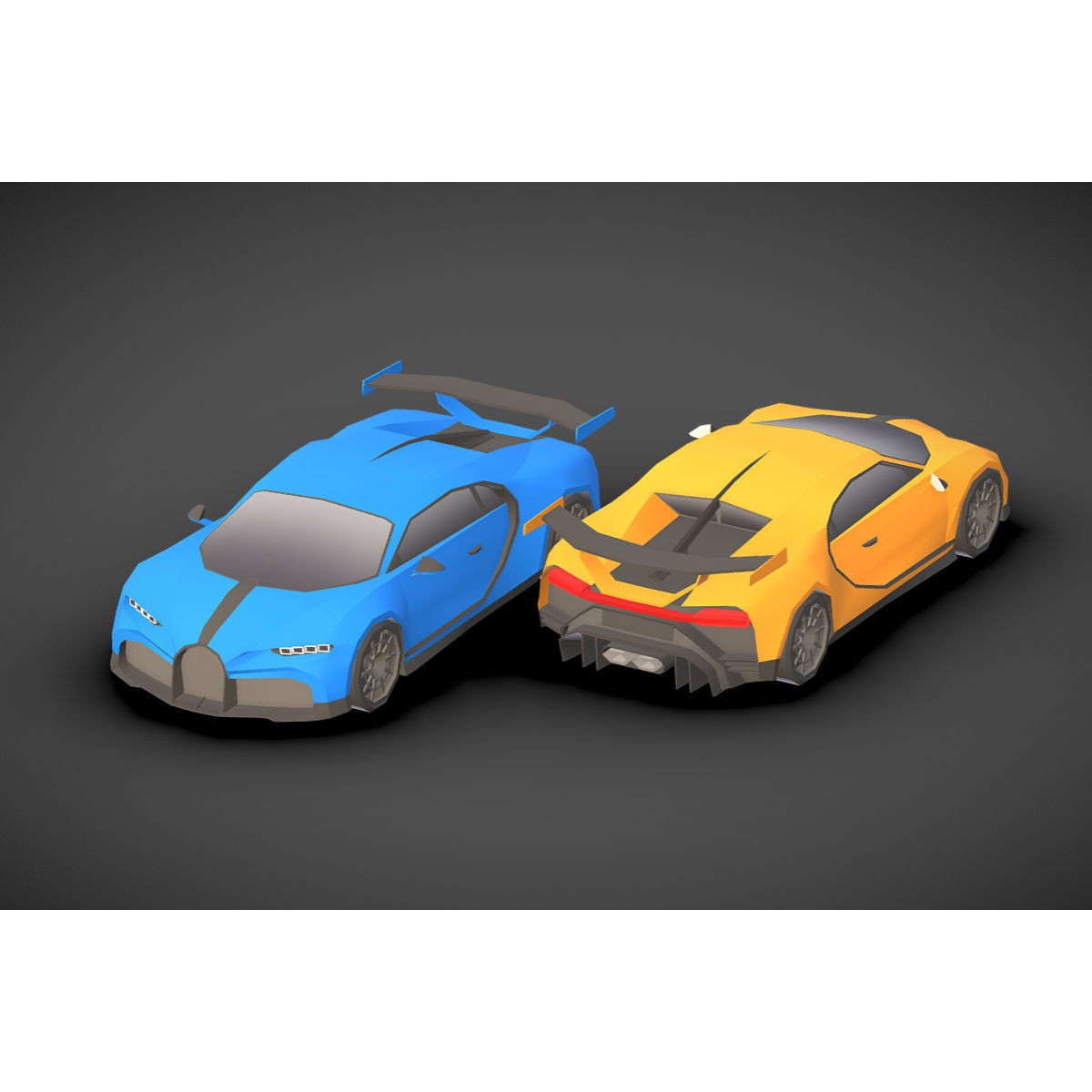 Vehicle Pack - Low-Poly Game-Ready 3D Model - View 17