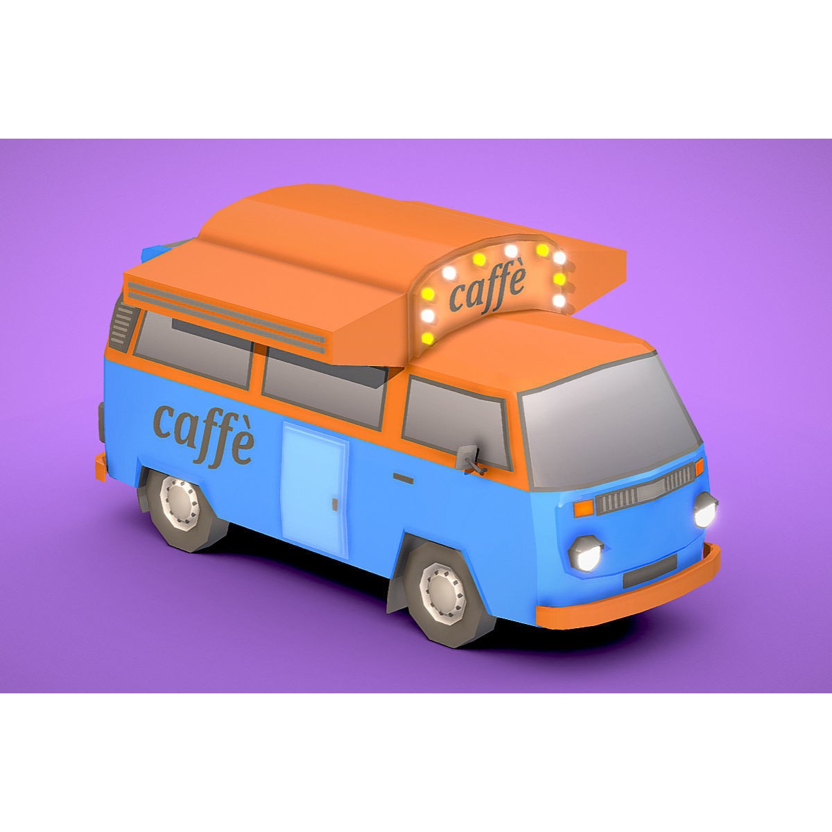 Vehicle Pack - Low-Poly Game-Ready 3D Model - View 27